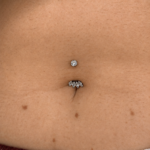LUNARIA gioiello per piercing in titanio F136 con filettatura interna