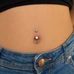 CLARUS gioiello per piercing in titanio F136 con filettatura interna
