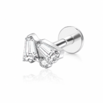 AXIS gioiello per piercing in titanio F136 con filettatura interna