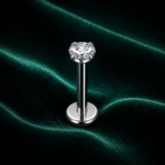 LUMEN gioiello per piercing in titanio F136 con filettatura interna
