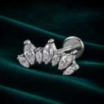 VALEN gioiello per piercing in titanio F136 con filettatura interna