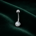 NITIDA gioiello per piercing in titanio F136 con filettatura interna