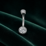 CLARUS gioiello per piercing in titanio F136 con filettatura interna