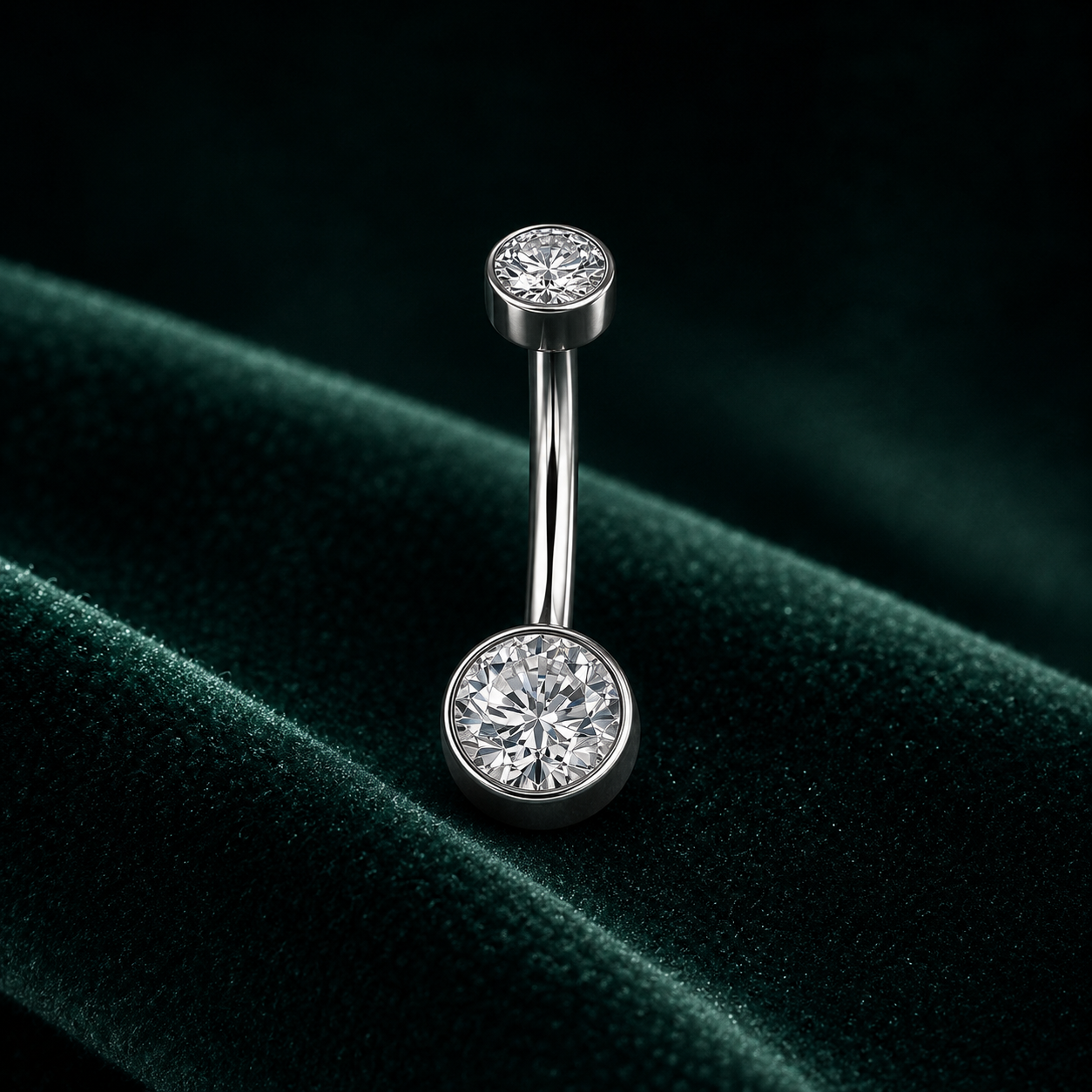 CLARUS gioiello per piercing in titanio F136 con filettatura interna