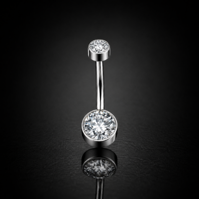 CLARUS gioiello per piercing in titanio F136 con filettatura interna