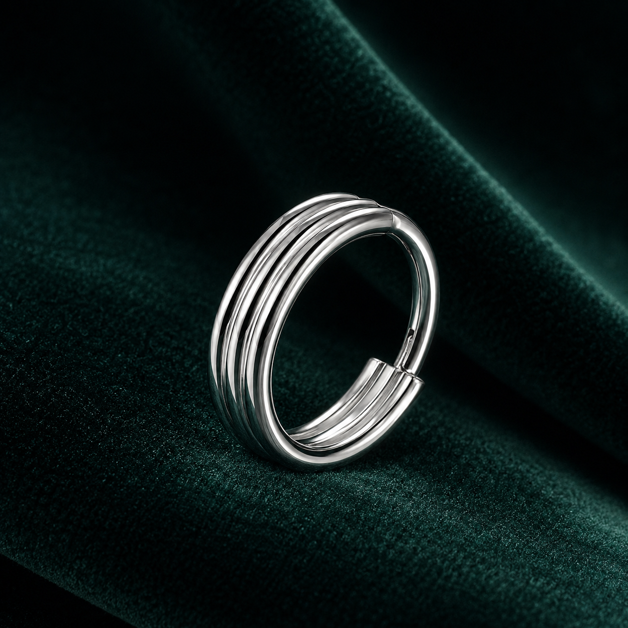 STRATA gioiello per piercing in titanio F136